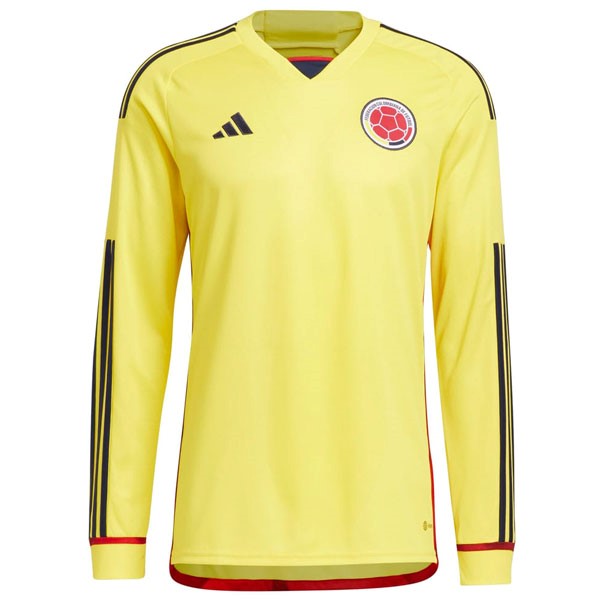 Tailandia Camiseta Colombia 1st ML 2022-2023 Amarillo